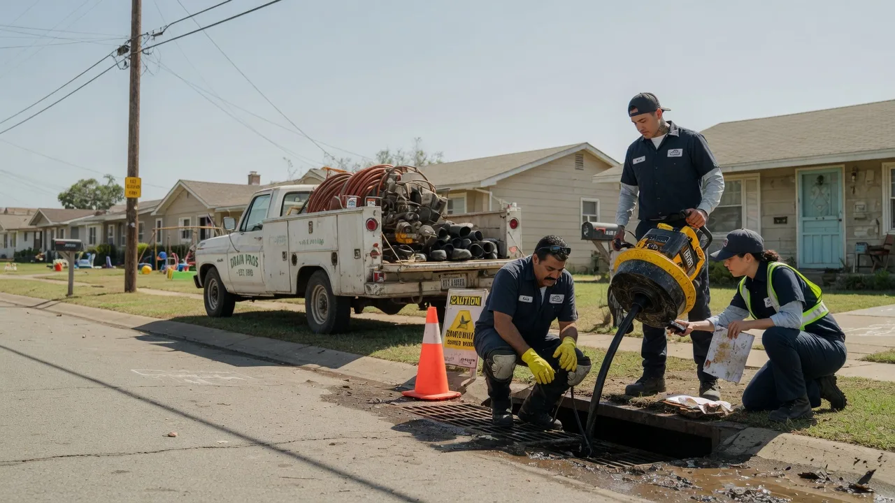 Drain Cleaning in Stratford, OK near me
